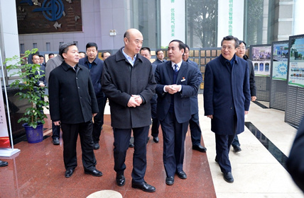 【陜鼓集團】陜西省委副書記、省長、省政府黨組書記劉國中一行蒞臨陜鼓視察指導(dǎo)工作