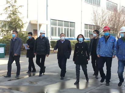 【陜重有限】市國資委巡視員許一雙一行檢查、指導(dǎo)陜重公司疫情防控工作